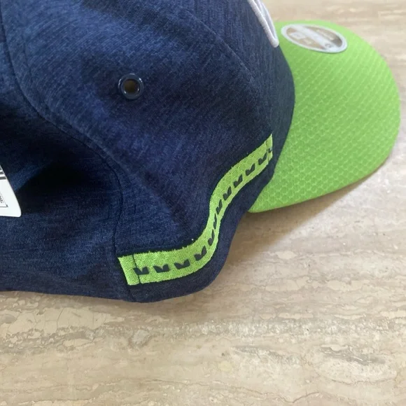 New Era Blue and Green Seahawks Hat - Picture 3 of 11